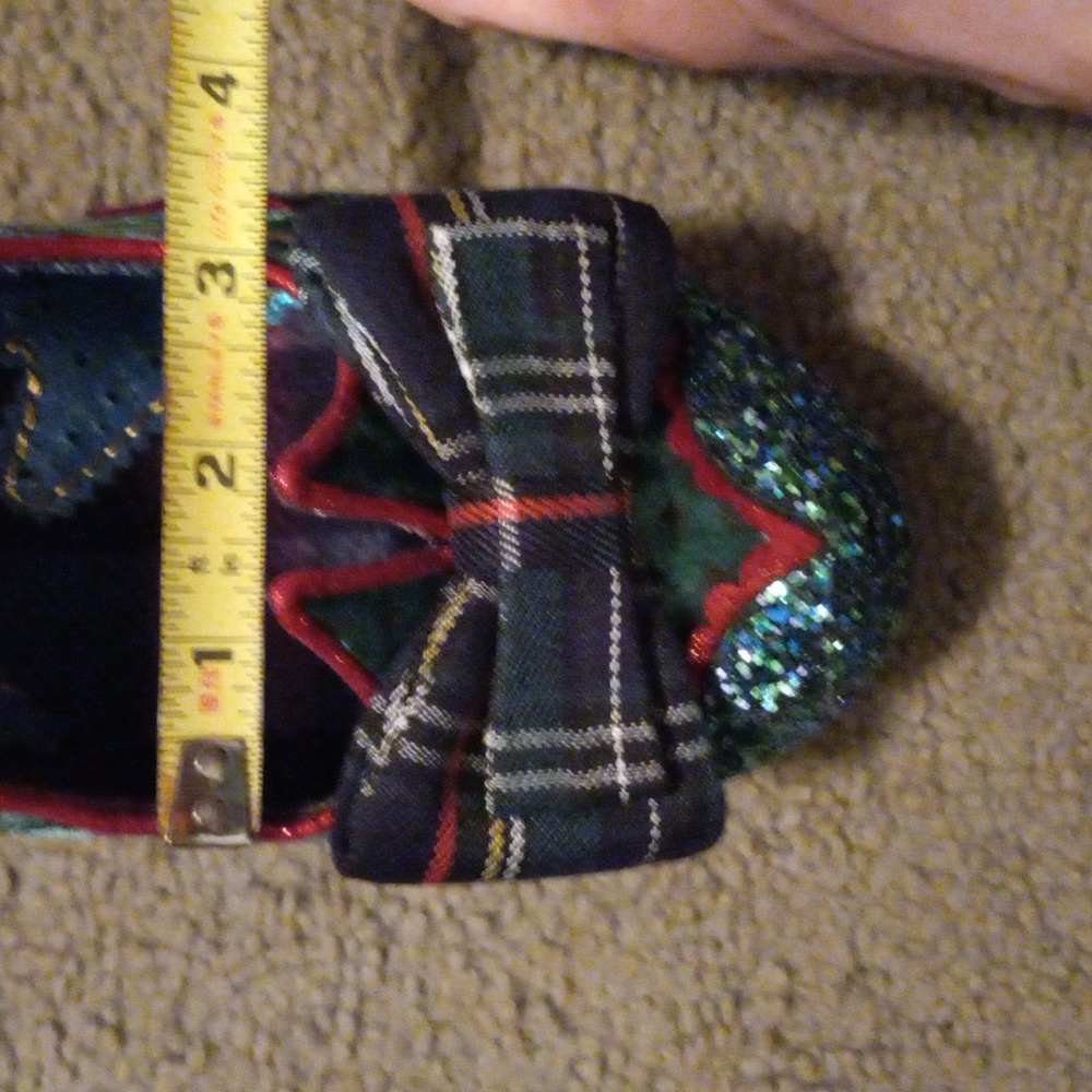 new WRAPPED UP PRETTY Christmas Heels, Size 41, US 11, brandnew RED - Picture 13 of 16